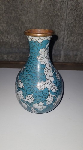 Petit vase cloisonné - cloisonné, chinois