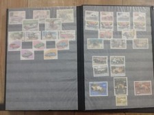 Lot 35 Timbres Stamps Vehicule Voitures De Course Sport Cars Collection