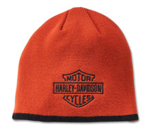 Harley Davidson Bonnet Modèle Chapeau Tricoté Orange #99409-24VM