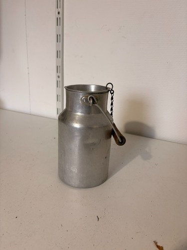 Ancien pot lait aluminium - ancien,