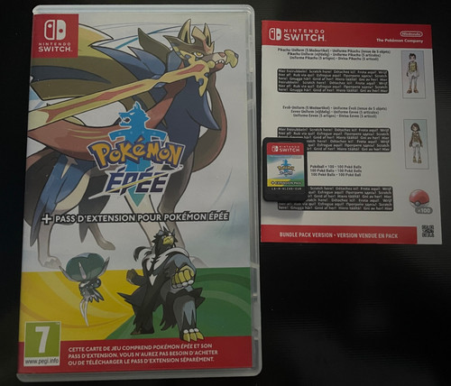 Pokémon epée pass - pokémon, +