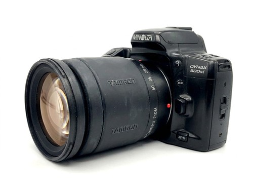 Minolta dynax 500 tamron - 500, si