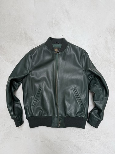 Leather jacket blouson - jacket, cuir