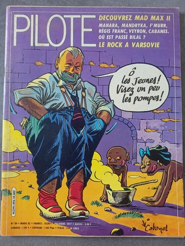 Magazine pilote 1982 - magazine,