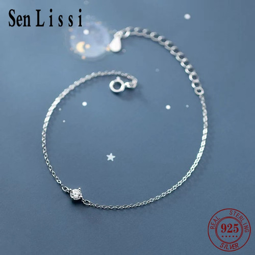 Bracelet femme zircon argent - bracelet,