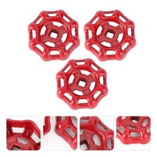 3pcs Handle en fonte des roues