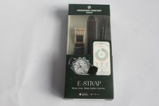 FREDERIQUE CONSTANT Bracelet connecté e-Strap cuir marron foncé 20 mm (51817)