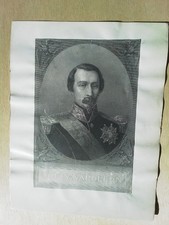 PORTRAIT   .Gravure . XIX Em