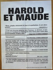 HAROLD ET MAUDE affiche cinema