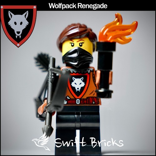 Lego wolfpack minifigure - wolfpack,