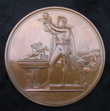 Médaille Le baptême du Roi