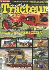 LA VIE DU TRACTEUR N°08 ALLIS CHALMERS TYPE U / TECHN. LABOUR / CATERPILLAR