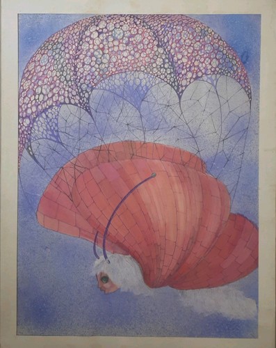 Belle peinture illustration - belle,