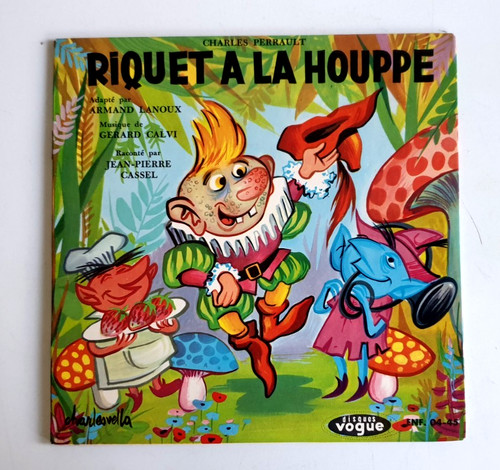 Livre disque riquet - livre, la