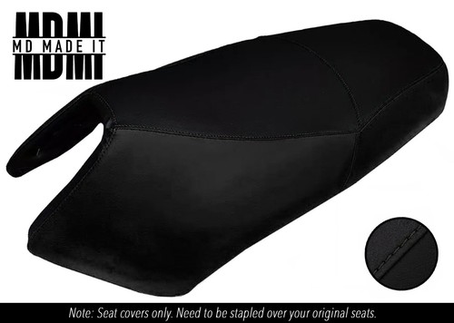 Couvre siège vinyl noir - couvre-siège,