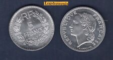 5 Francs Lavrillier 1947 SPL
