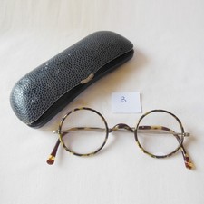 COLLECTION Ancien LORGNON 1900 Lunettes Rondes ECAILLE