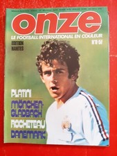1976 ONZE n°8 PLATINI FRANCE
