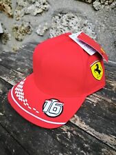 Casquette Charles Leclerc par PUMA pour FERRARI Cap no Red Bull Aston-Martin