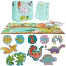 Bébé Puzzle 10 IN 1 Dinosaure Éducatif Histoire pour Enfants boppi