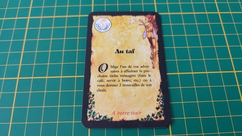 Carte sortilège taf - carte, au