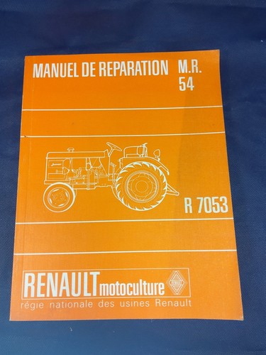 Tracteur renault r7053 - renault,