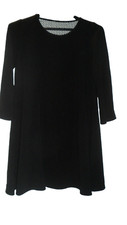 H&M  ROBE NOIRE EVASEE