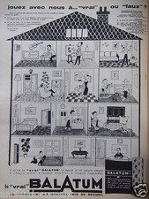 PUBLICITÉ 1958 LE VRAI