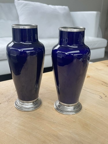 Ancienne paire vases en - ancienne, de