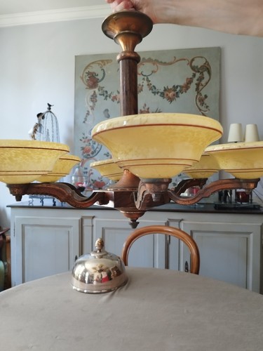 Grand lustre suspension - lustre,