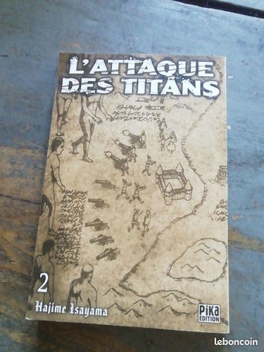 Manga attaque des titans - l'attaque,