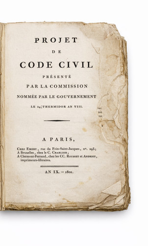 Projet code civil - projet,