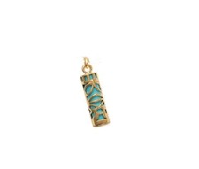 PENDENTIF Homme/femme TIKI sagesse plaqué or 750/000