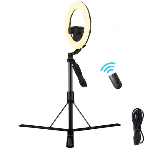 Ring lamp selfie stick - stick,