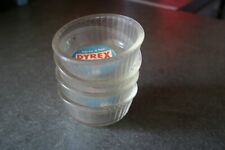 4 ramequins en pyrex vintage