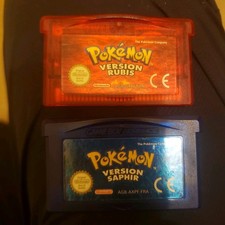 Pokemon Rubis Et Saphir GBA