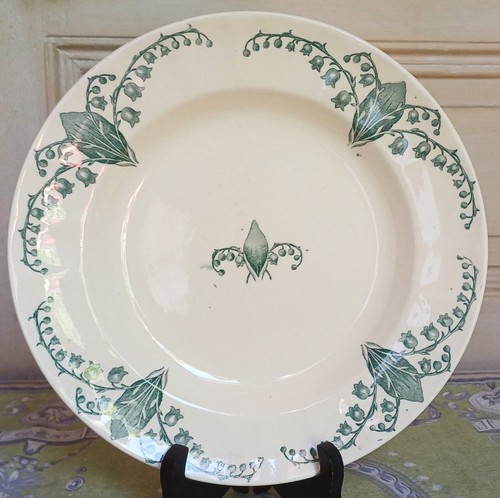 Ancienne assiette creuse - assiette,