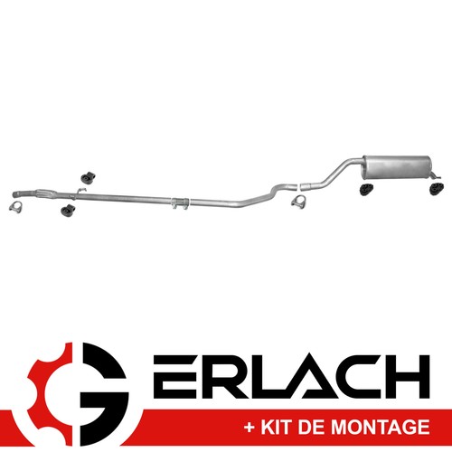 Echappement silencieux pour