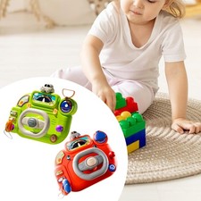 Volant pour poussette pour enfants, jeu éducatif et sonore