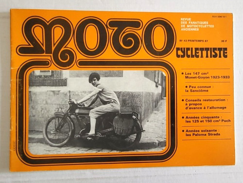 Revue motocyclettiste - revue,