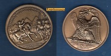 Médaille Napoléon Ier “ Bataille des Pyramides ” 1807 Bronze Aigle