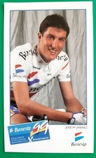 CYCLISME carte cycliste JOSE Ma JIMENEZ équipe BANESTO 1999