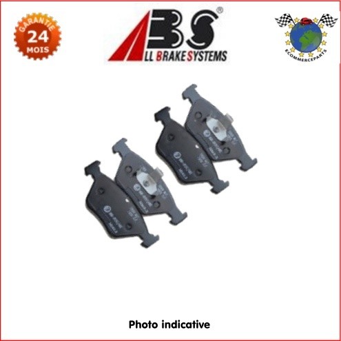 Kit plaquettes frein - plaquettes, abs