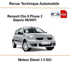 RTA [CD] Renault clio 2 phase 2 1.5 DCi à partir de 06/2001