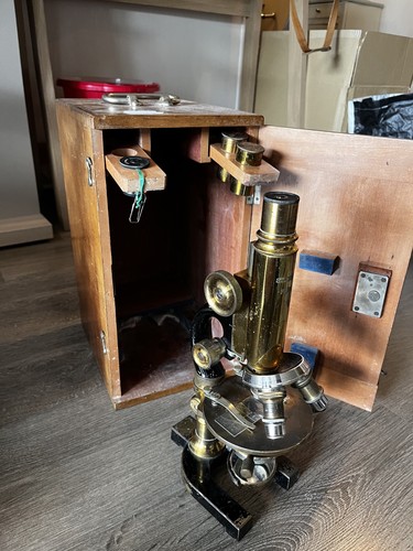 Microscope ancien stiassnie - microscope,