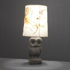 Vintage 1970s Owl Owl Lamp