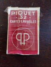 JEU DE CARTES ANCIEN PIQUET 32