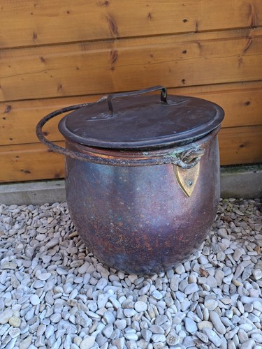 Superbe ancien chaudron - superbe,