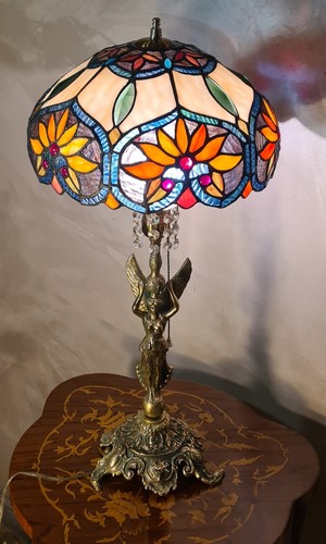 Lampe bronze angel 1970 - bronze,