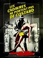Steve Martin DEAD MEN DON'T WEAR PLAID Carl Reiner 1982 FRENCH POSTER 47x63